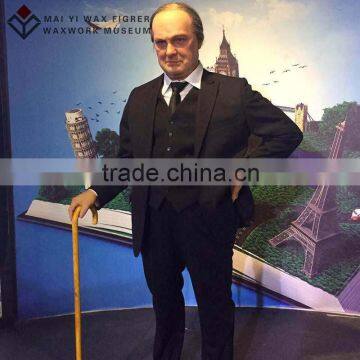 2015 Hot sale humains realistic sculpture of world famous wax figure
