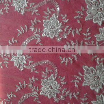 latest lace fabric designs for garment decoration