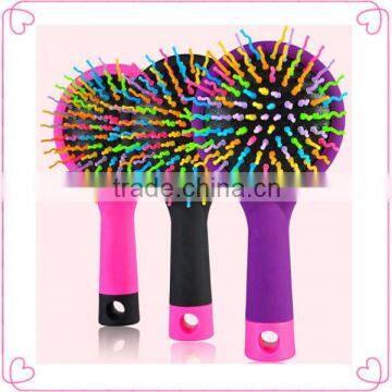 Wholesale high quality rainbow brush and magic hair comb                        
                                                Quality Choice