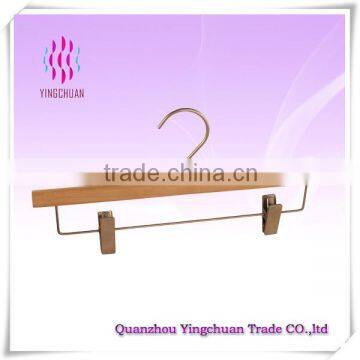 Wholesale Pants Wooden Hanger Clip