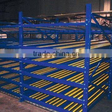 Flow through Racks,production line carton flow rack for warehouse storage