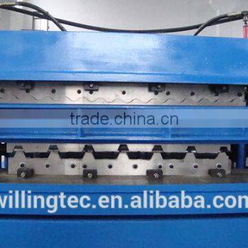  metal floor deck plate roll forming machine