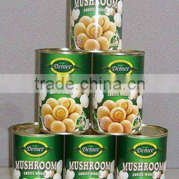 Canned Whole Mushroom