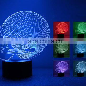 children bedroom Wrong corner lamp Acrylic 3D night light led lamp