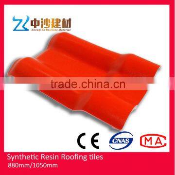 Terracotta Red interlocking resin roof sheet