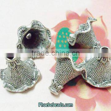 Wholesale Hot Selling High Quality Alloy Petunia Jewelry Bead Cap PB-BC023