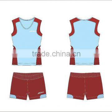 custom design volleyball jersey with high quality