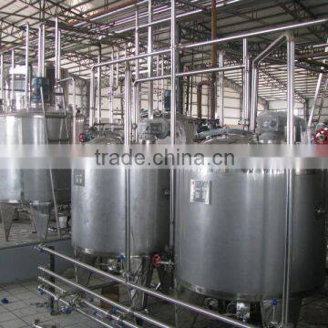 Fully Automatic 1000L/H Flavored Yogurt Processing Line With Turnkey Project