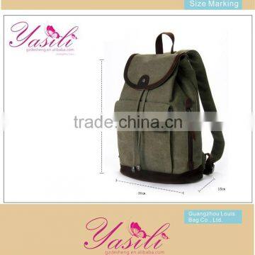 Best Selling!! Factory Sale small canvas backpack