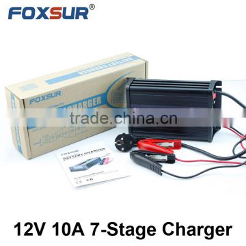 2016 Top selling Newly Developed high efficiency 12V 10A automatic lead acid battery charger solar battery charger