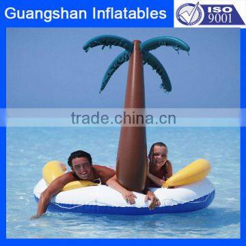 pool tree inflatable coconut palm floating