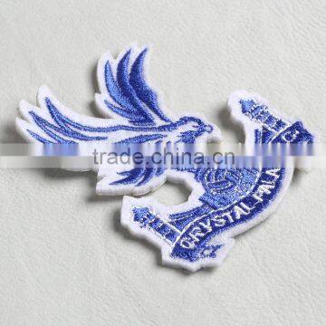 Dark Blue Eagle Logo Decorative Label for Knit Cap photo-4