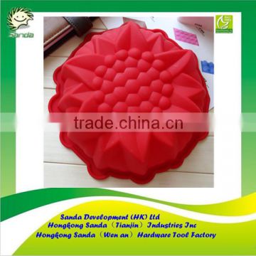 silicone sunflower cake mould