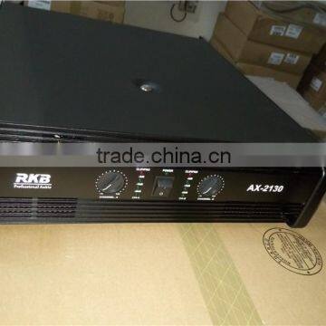 AX-2130 two channel high power amplifier