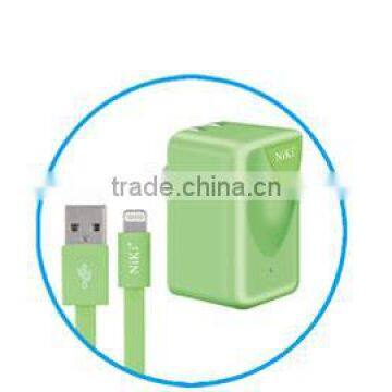 NiKi DUAL USB AC Wall Charger 3.4A