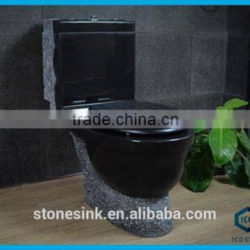 Bathroom stone made eastern style toilet