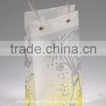 pvc tube handle plastic bag
