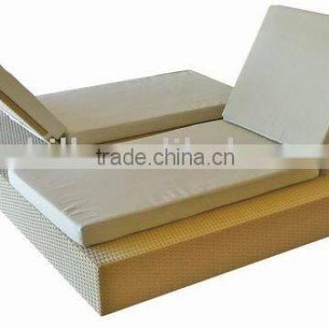 Rattan Lounge Chair PE Rattan Lounge Chair Two People Exhibiton 2015