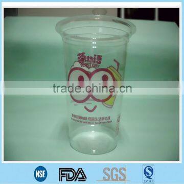 500ml pp plastic drink cups