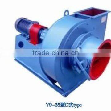 Y9-35 Series Boiler Centrifugal Fan/high pressure centrifugal fan/factory ventilation blower fan/ventilator