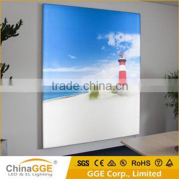 Indoor Slim Aluminous Frameless Free Standing Tension LED Fabric Display