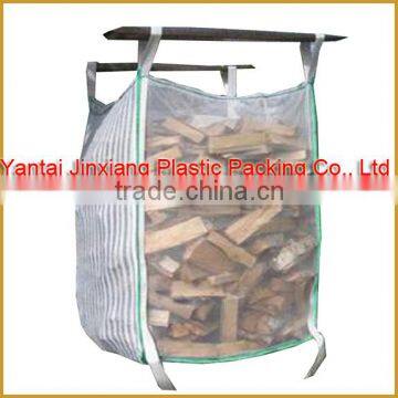 trustworthy supplier yantai jinxiang PP woven big bag firewood factory China