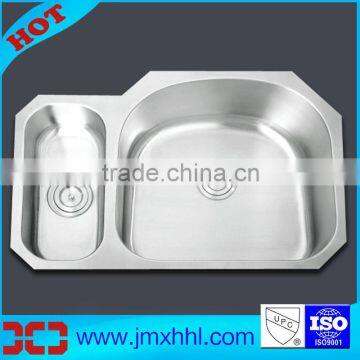 8152AR ss304 Inox Jiangmen Manufacturer Stainless Steel Undermount Cabinet Sink