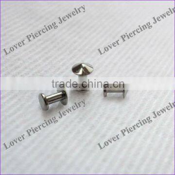 Wholesale Cone Design Gr23 Solid Titanium Unique Dermal Anchor Piercing [DA-250]