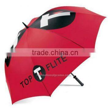 Red Windproof Golf Umbrella