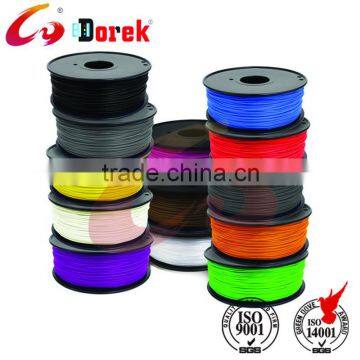 PLA 3D Filament 1.75mm, degradable consumable for 3D printers