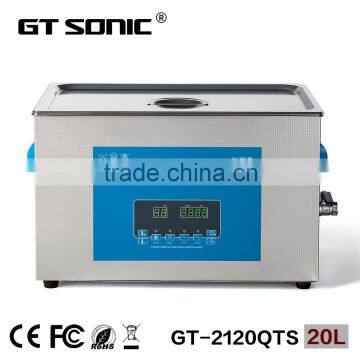 GT-2120QTS 20L Motor parts ultrasonic cleaner machine China