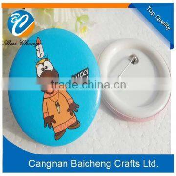 Made in China Eco-friendly cheap button badge lapel pin/ tin button badge with nice service and quality for sale as decoration