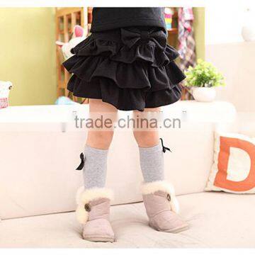 2015 Newest Korea Style Baby Kids Skirt Fall And Winter Woolen Fashion Layered Girl Mini Skirt For Children Wholesale ST40828-8