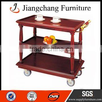 Hotel Serving Food Trolley With Brake-Service Trolley JC-TC30