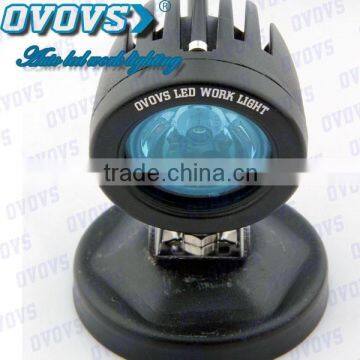 Round 2inch 12v automotive 10w led driving light for motorcycle, bike