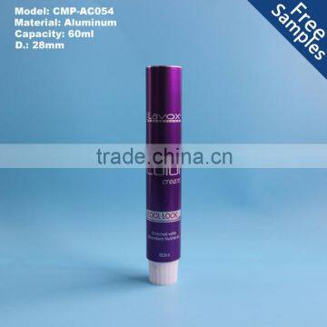 60ml Aluminum Plastic laminated composite Tubes for cosmetic use                        
                                                Quality Choice