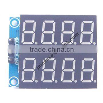 Eight digit serial interface Red highlight digital tube display module board 74hc164 driver