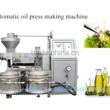 2014 new automatic peanut oil press maker from Guangzhou