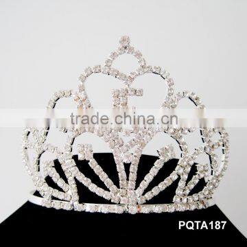 Wholesale fashion bride princess party rhinestone tiara crown