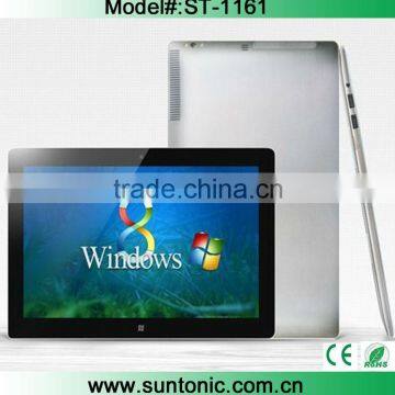 2013 neweset luanch 11.6 inch Windows 8 tablet pc with wiesless keyboard optional and 3g SIM card slot option