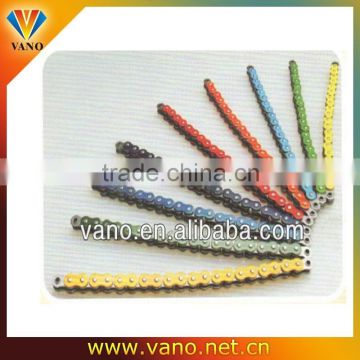 factory sale 420/420H/428 530 colored motorcycle chain