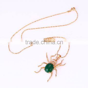 Special Exquisite Spider Shape Jewelry Imitation Latest Design Charm Pendant