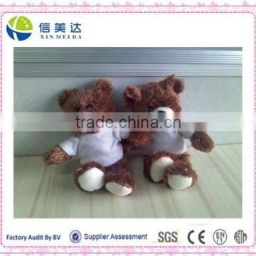 Brown Little Bear With T-shirt Soft Stuffed & Plush Toy photo-4