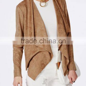 TOP fashion Faux Suede Jacket for women