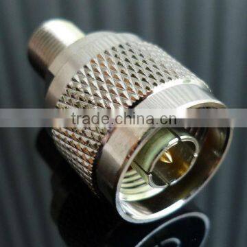 RF Coaxial Adapter N Male to F Female