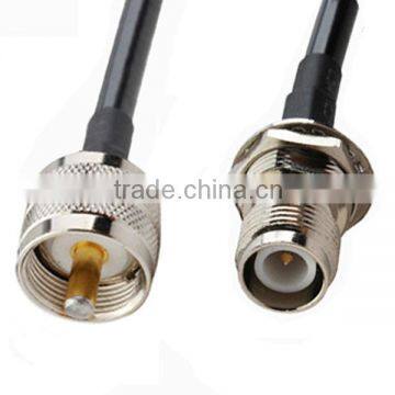 RF Pigtail RP-TNC Female to UHF Male cable LMR195