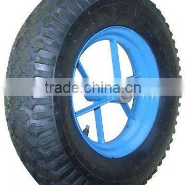 16" wheel barrow rubber wheel