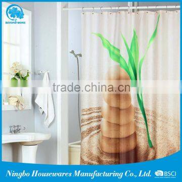 China Wholesale High Quality Panel Printing Polyester Shower Curtain