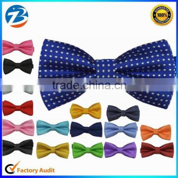 Fashion Plain Jacquard Dots Cheap Bow Ties Multi Colors