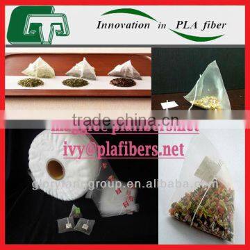 polylactide pyramid teabag, 100% biodegradable pyramid teabag